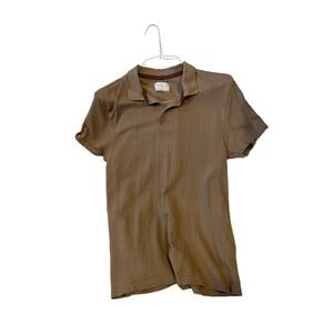 Day and Age Brown Polo Mens L